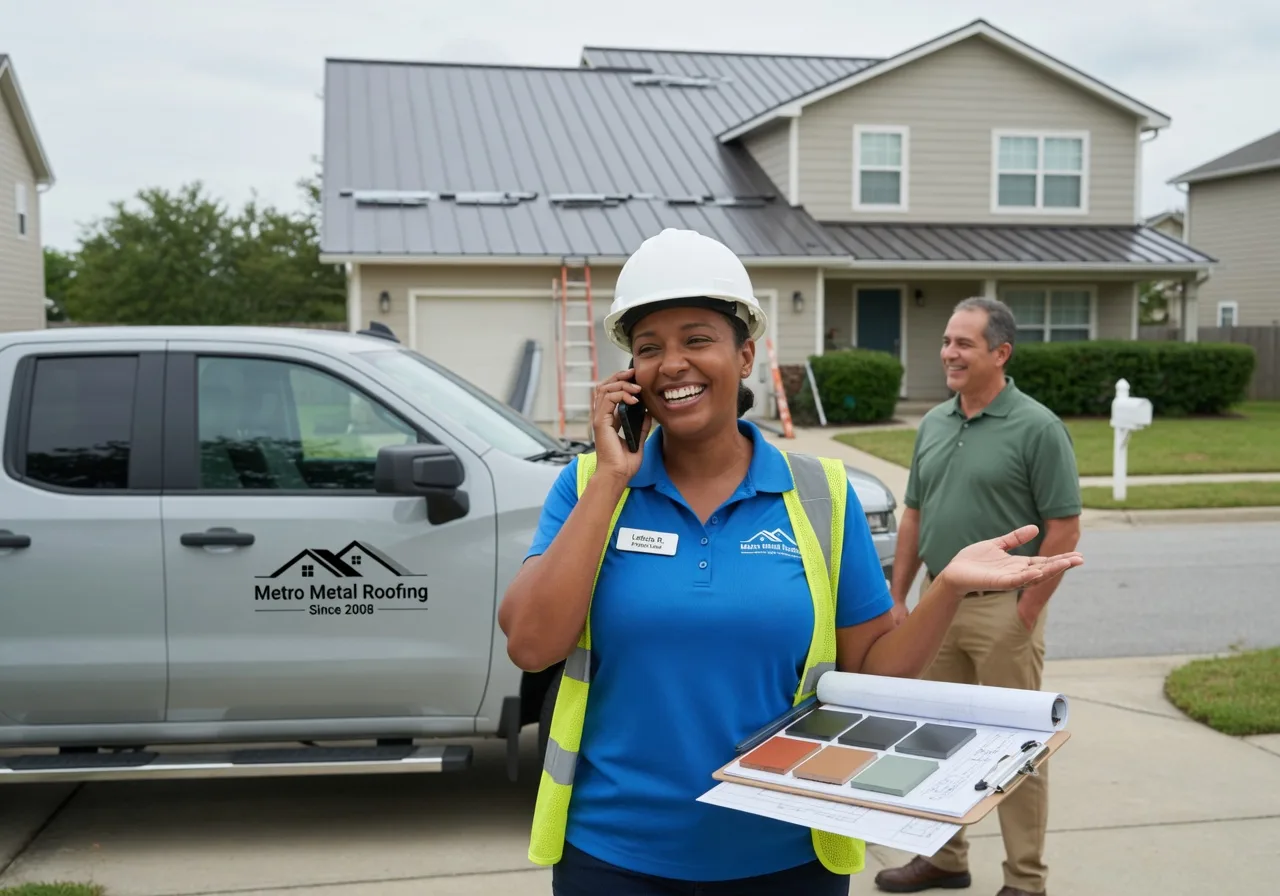 Storm Damage Metal Roof Repair in Rockwood, PA
